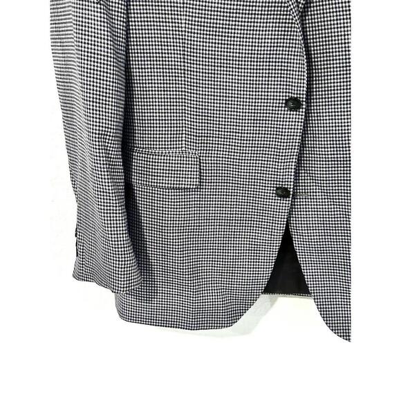 Kenneth Cole Blazer Men's Wool Gray Check Pattern Blazer Suit Jacket 44L - Picture 5 of 15